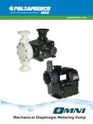 OMNI Mechanical Metering Pumps