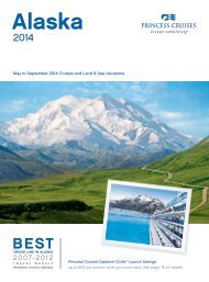 2014 PDF Brochure - OneSource - Princess Cruises