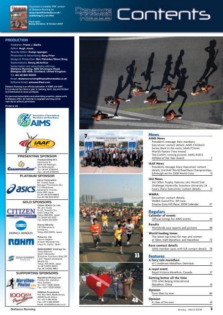 Download pdf - Distance Running magazine