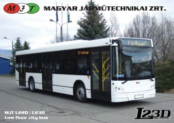 Bus/MJT JTDL2 - Magyar JÃ¡rmÅ±technikai Zrt.