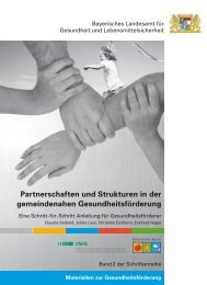 Partnerschaften und Strukturen in der gemeindenahen ...