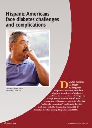 Hispanic Americans face diabetes challenges and ... - CECity