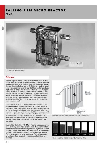 FALLING FILM MICRO REACTOR