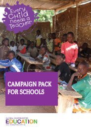 School Pack (PDF) - Global Campaign for Education
