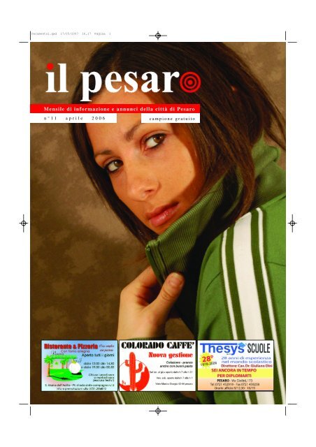 Mensile di informazione e annunci della cittÃ  di Pesaro - ilPesaro.it