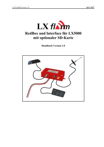 6 SD-Kartenleser und Loggerfunktion (Firmware ... - Horst Baumann