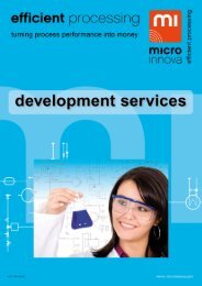 MICROINNOVA development services (0.7 MB)