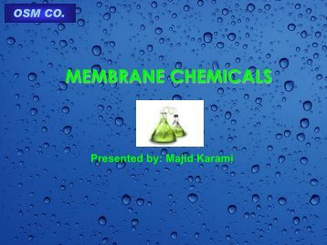 MEMBRANE CHEMICALS