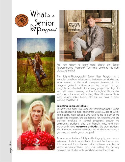 Senior Rep Magazine