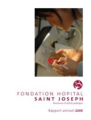 saint joseph fondation hopital - Hôpital Saint Joseph