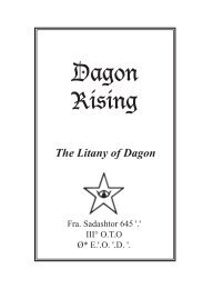 Dagon Rising - Phil Hine