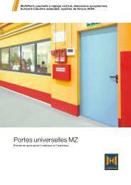 Portes universelles MZ - Hormann