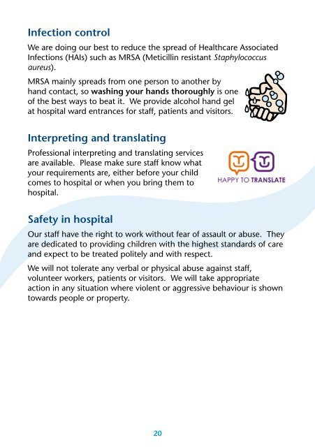 St John's Hospital - Your Child's Visit - NHS Lothian