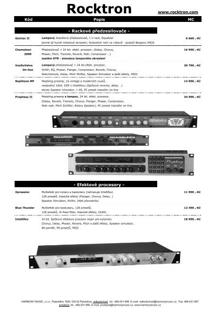 VooduVALVE Rocktron 聞けりゃ