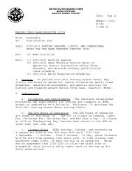 Annual Hunt Bulletin - Marine Corps Base Quantico