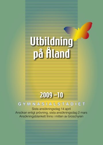 Utbildning på Åland - Ålands landskapsregering