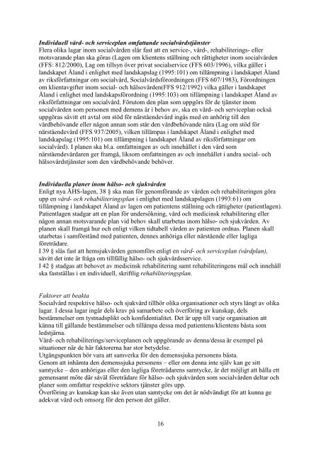 Riktlinjer för omsorg och vård vid demenssjukdom - Ålands ...