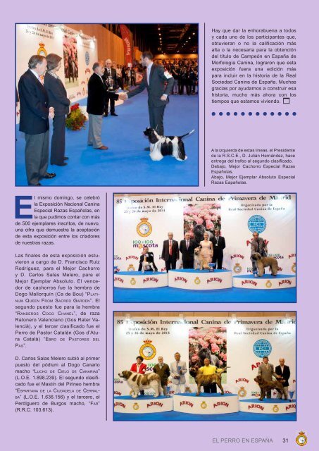 Primavera - Real Sociedad Canina de España