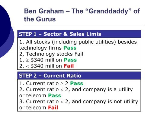 Learn How to Analyze Stocks Using the Strategies of Buffett, Lynch ...