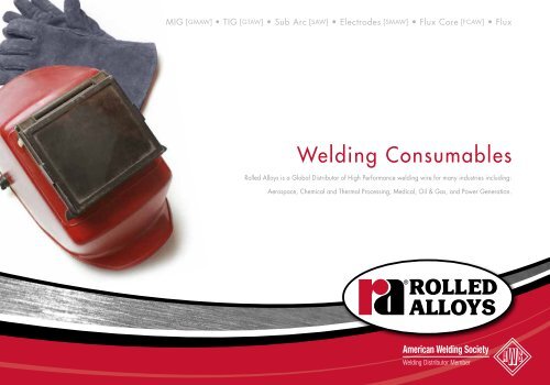 Rolled Alloys Welding Guide