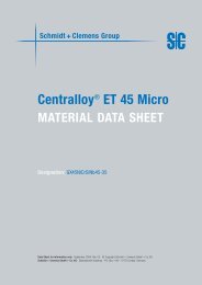 Centralloy® ET 45 Micro - Schmidt+Clemens