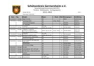 Kreismeisterschaft 2013 Termine - schuetzenkreis-germersheim.de