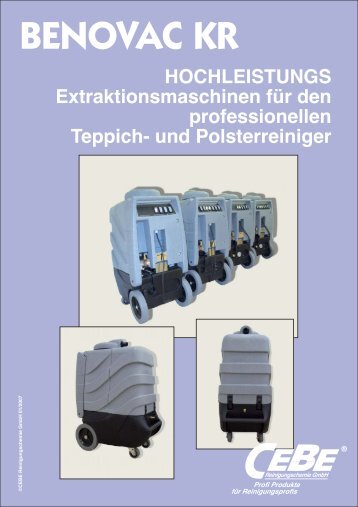 BENOVAC KR von - CEBE Reinigungschemie GmbH
