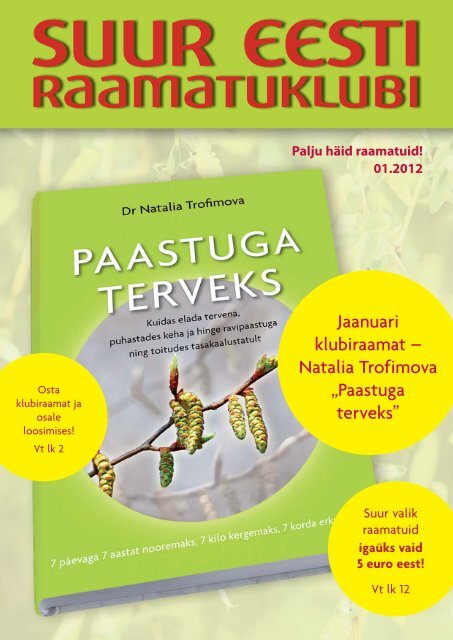 Paastuga terveks - Suur Eesti Raamatuklubi