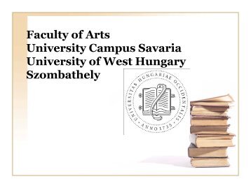 Faculty of Arts - NymE - SEK