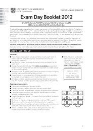 Exam Day Booklet 2012 - NymE - SEK