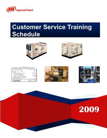 2019 Product Training Schedule Pdf Dresser Rand Customer Service Training Schedule Ingersoll Rand