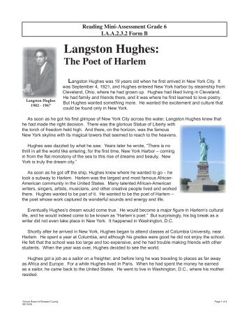 Langston Hughes: