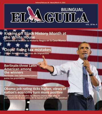 El Aguila Magazine – February 18, 2015