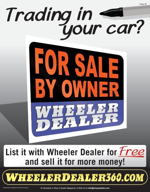 Wheeler Dealer 08-2015