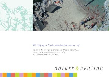 Whitepaper Systemische Naturtherapie