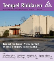 Tempel Riddaren - Tempel Riddare Orden