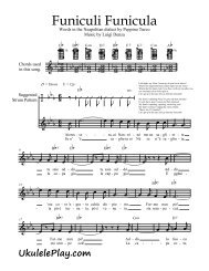 Funiculi Funicula - Neapolitan.mus - Ukulele Play