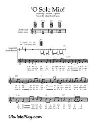 O HOLY NIGHT Ukulele Tabs by Misc Traditional on UkuTabs