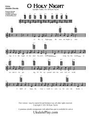 O Holy Night - Voice & Chords.mus - Ukulele Play