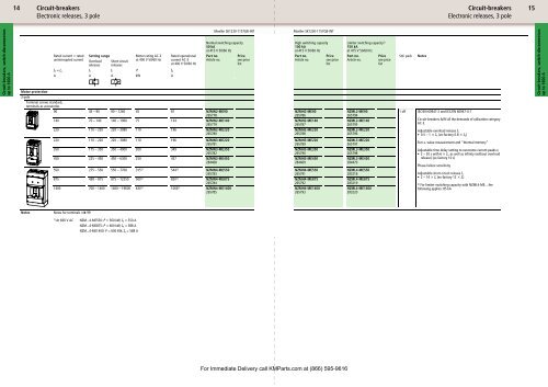 Product Range Catalogue  - Klockner Moeller Parts