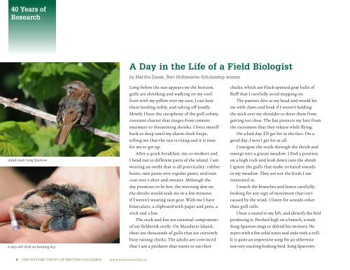 2011 Annual Report - Nature Trust of British Columbia