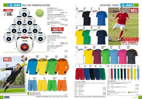 Sport Böckmann Katalog 2015