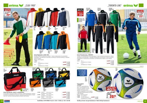 Sport Böckmann Katalog 2015