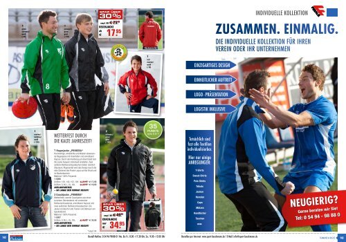 Sport Böckmann Katalog 2015