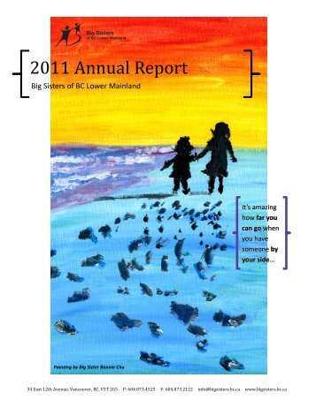 2011 Annual Report - Big Sisters of BC Lower Mainland
