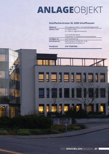 Das Immobilienmagazin - Ausgabe 2.2015