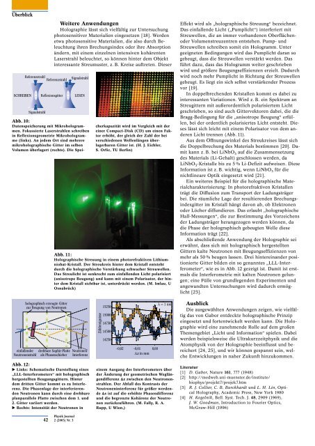 Holographie in Wissenschaft und  Technik - Pro-Physik.de