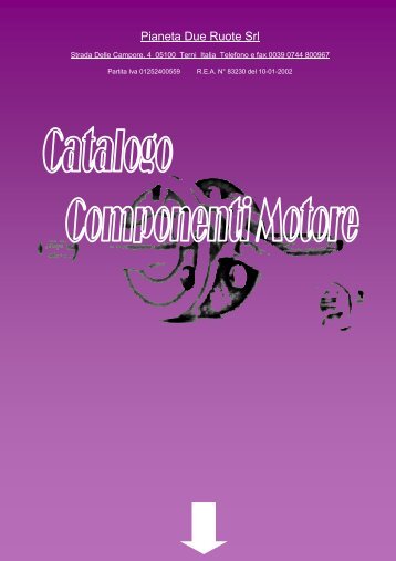 2010 CATALOGO MOTO X SITO -  Pianeta due ruote Srl