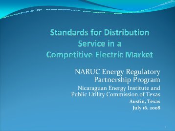 Quality of Service in Texas - Narucpartnerships.org
