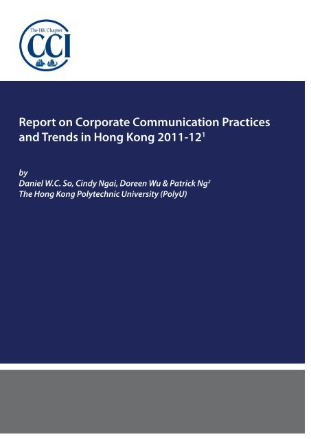 Corporate Communication Practices and Trends in Hong Kong 2011 ...